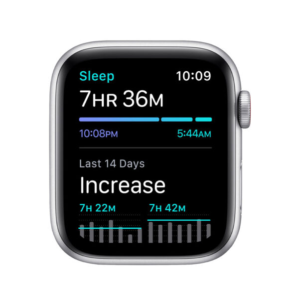 ساعت هوشمند اپل واچ سری SE مدل 44mm Aluminum Cases with Nike Sport Band - Image 6